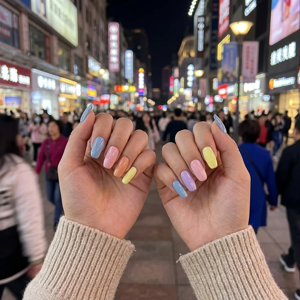 Press-on Nails Wholesale $1.90 Pastel Dream by Yabe Vietnam