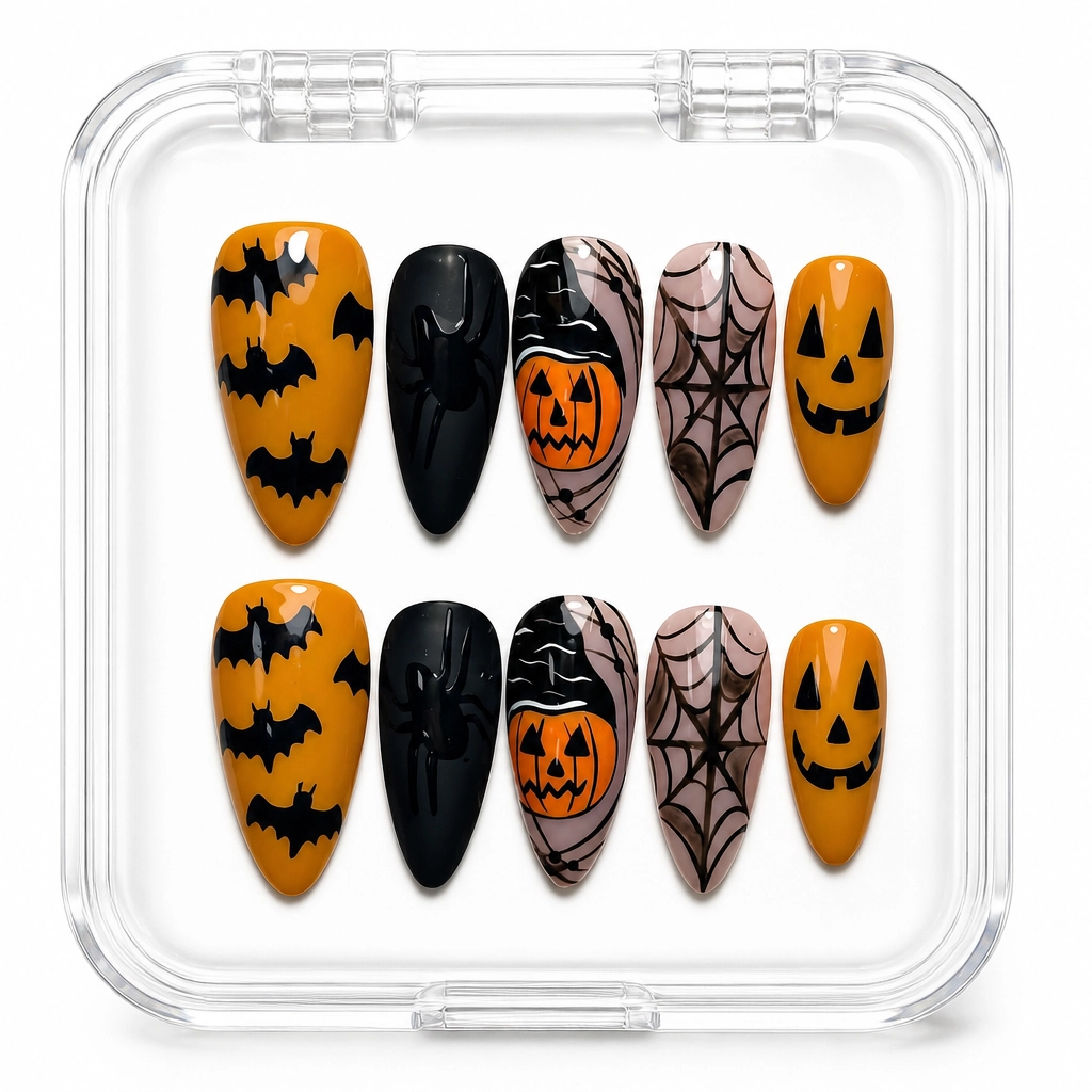 Press-on Nails Wholesale $14.90 Spooky Nails by Yabe Vietnam