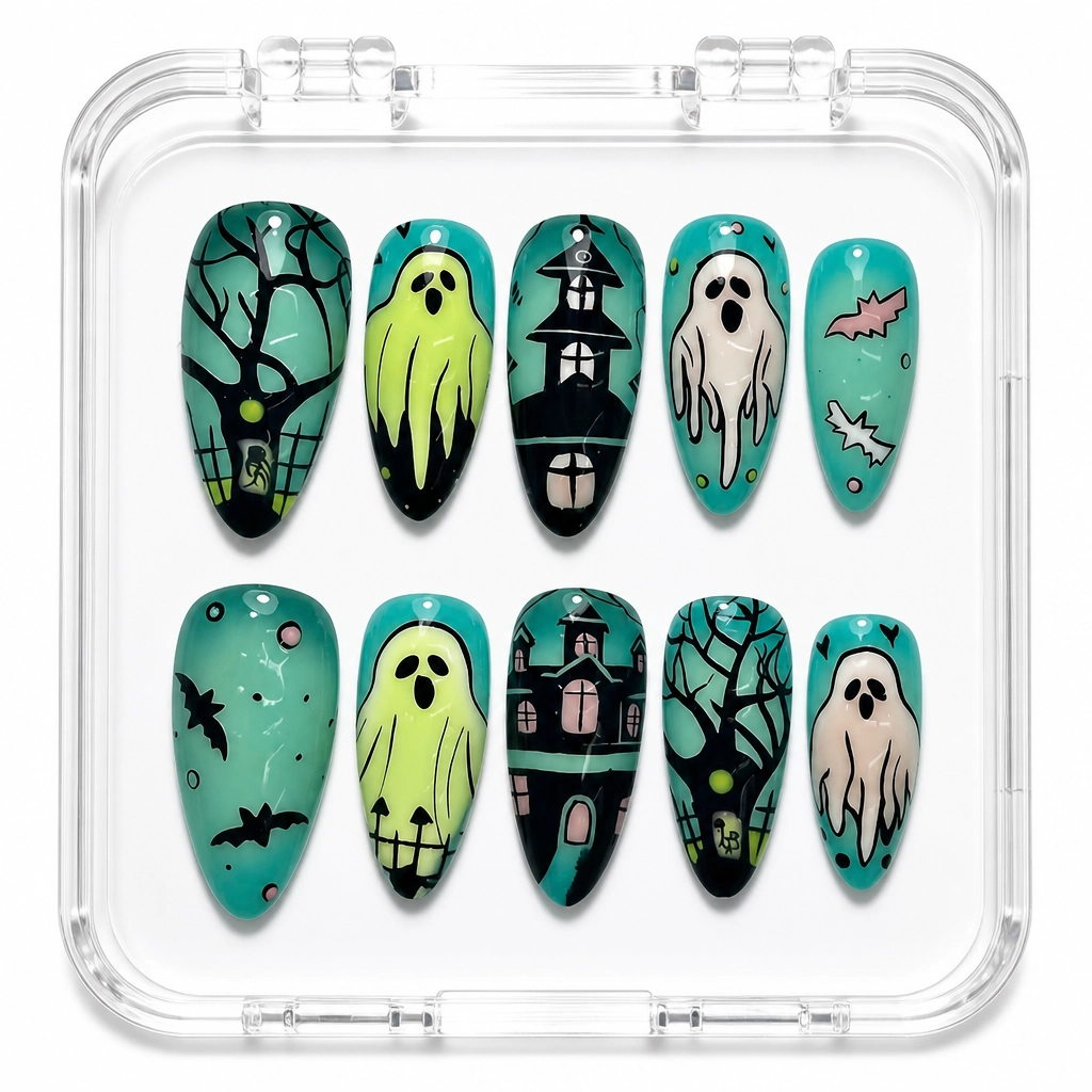 Press-on Nails Wholesale $14.90 Haunting Nails by Yabe Vietnam