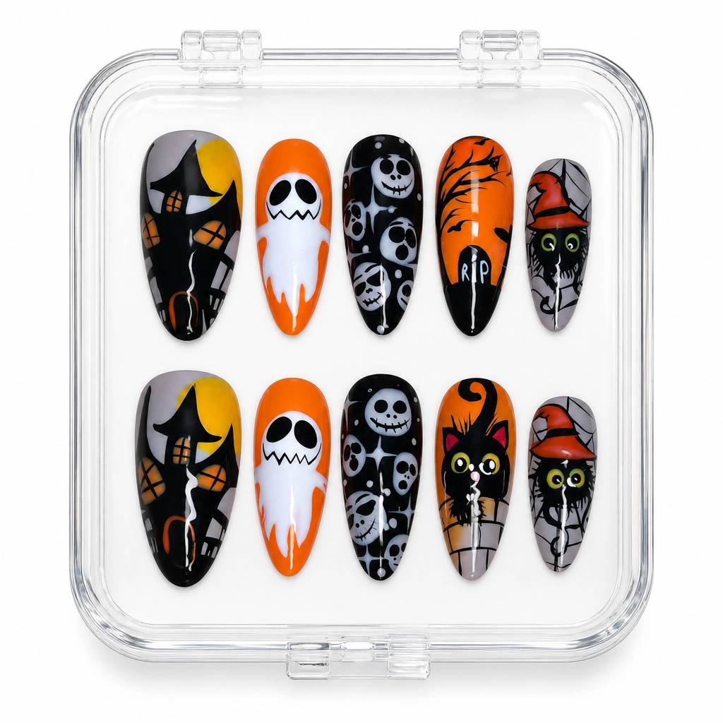 Press-on Nails Wholesale $14.90 Spooky Chic by Yabe Vietnam