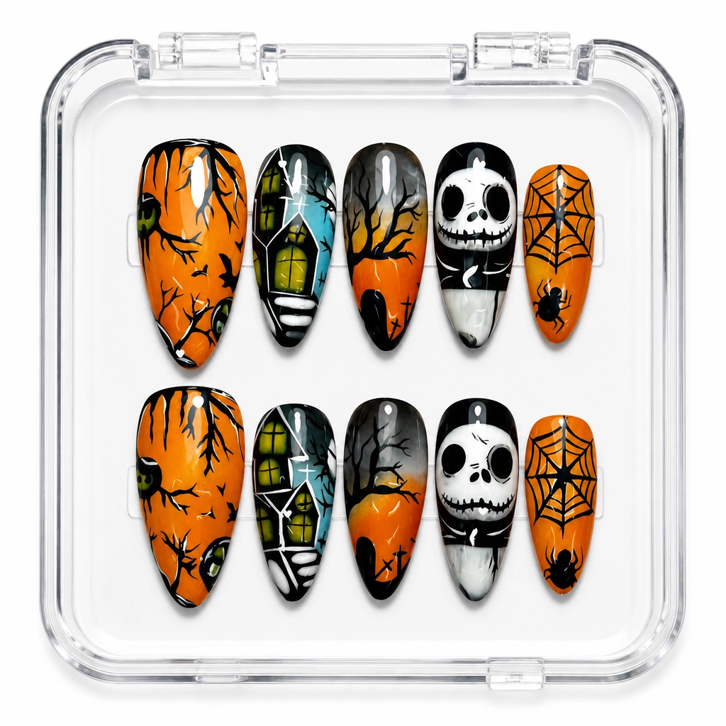 Press-on Nails Wholesale $14.90 Halloween Vibes by Yabe Vietnam