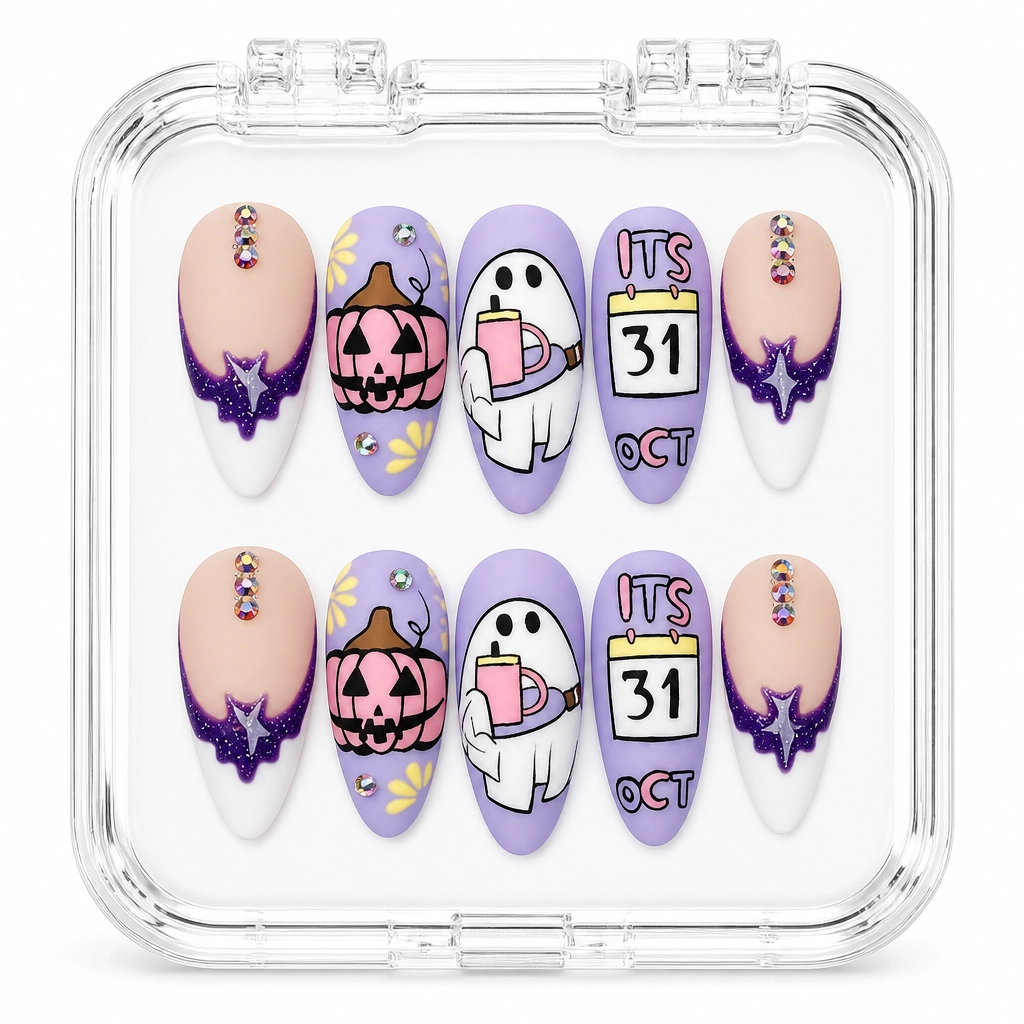 Press-on Nails Wholesale $14.90 Spooktacular Tips by Yabe Vietnam