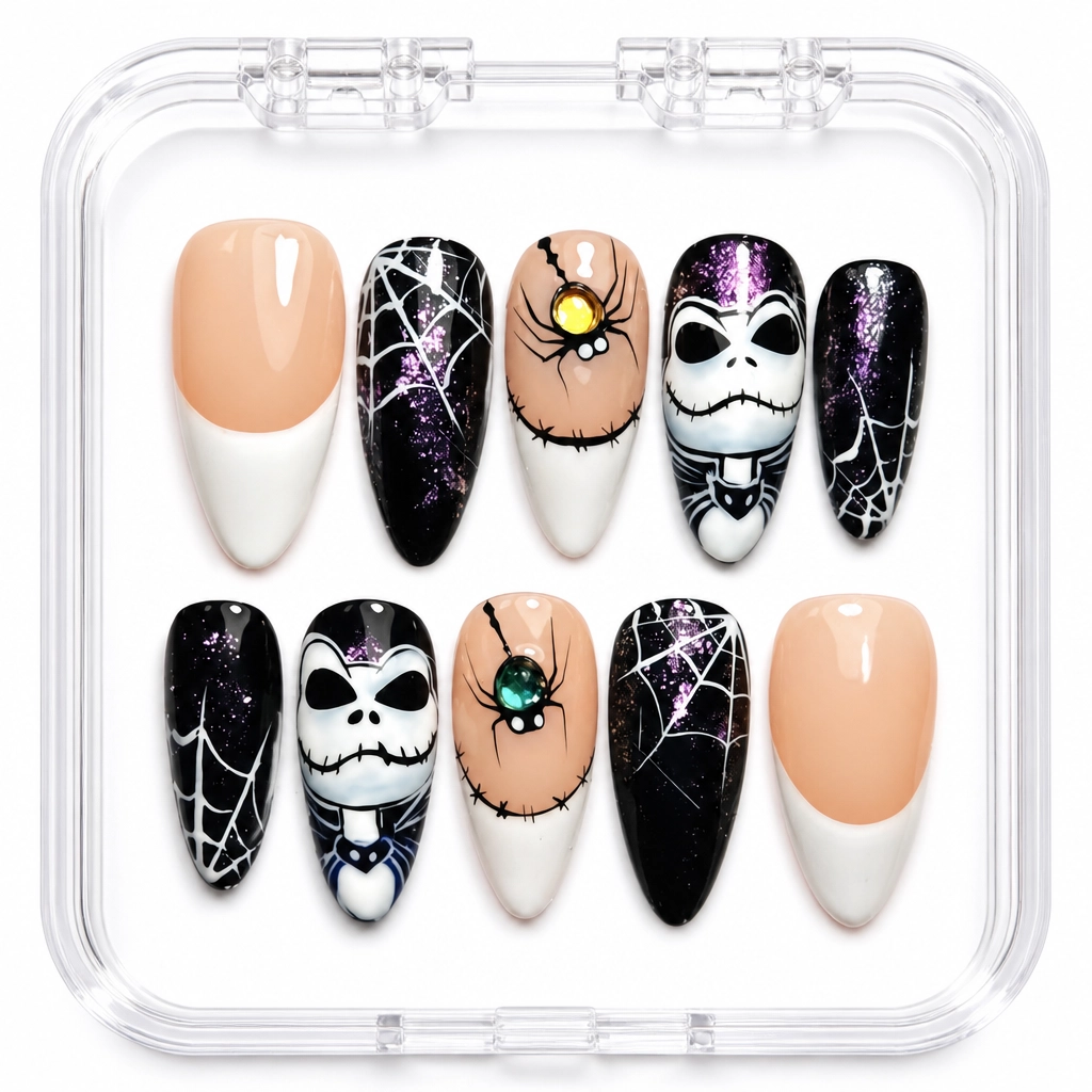 Press-on Nails Wholesale $14.90 Spooky Glam Nails by Yabe Vietnam