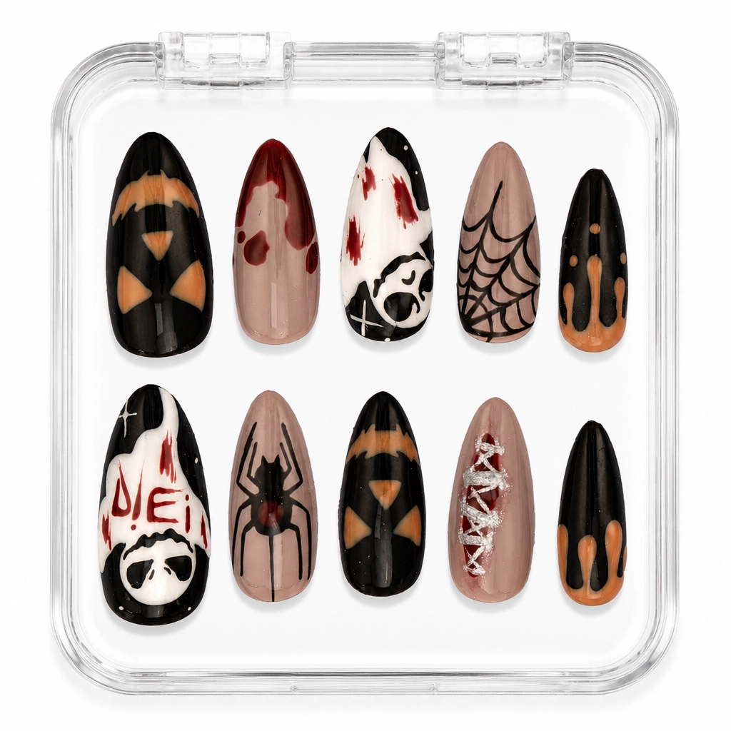 Press-on Nails Wholesale $14.90 Spooky Nails by Yabe Vietnam