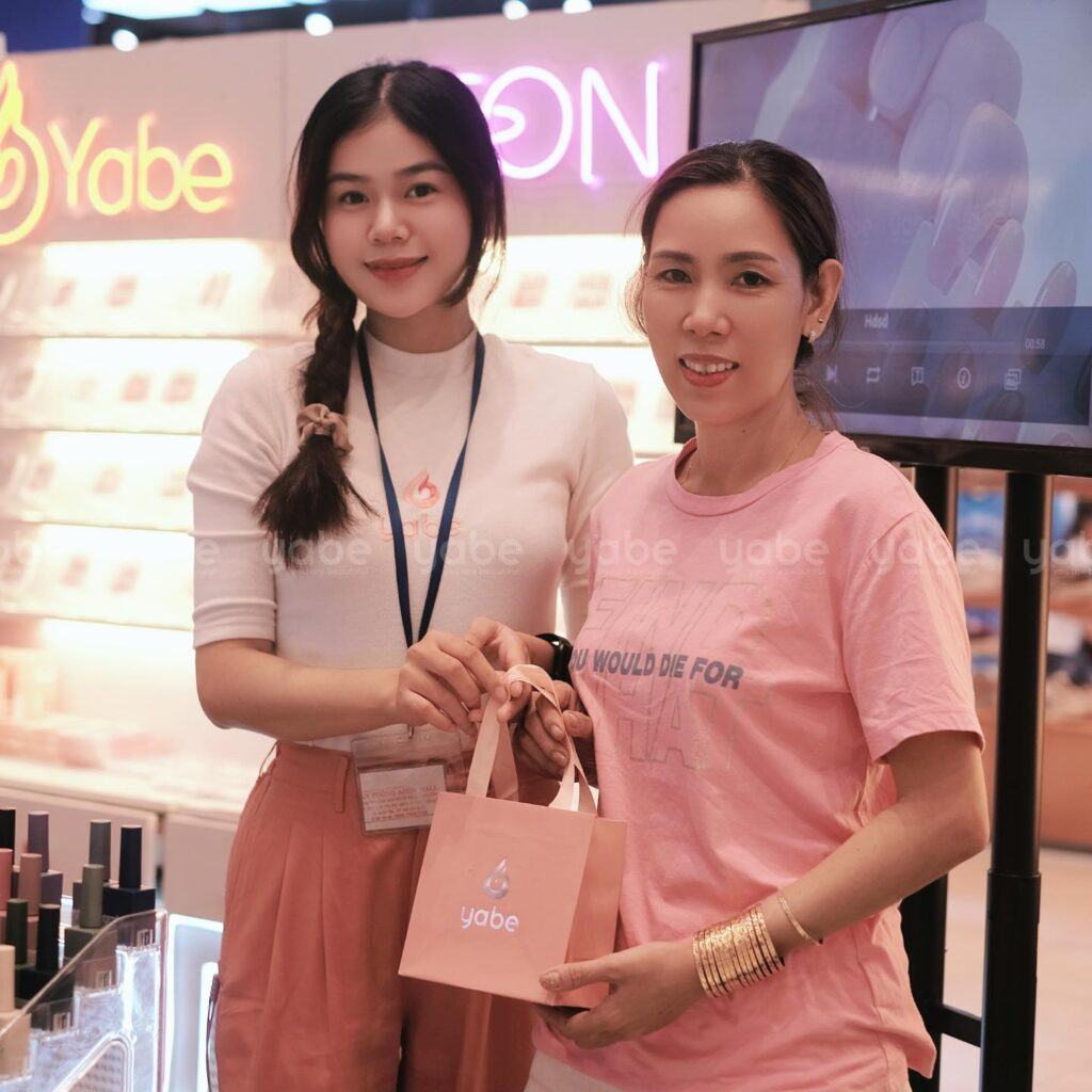 Gian hàng Yabe Việt Nam trong Ngày của mẹ