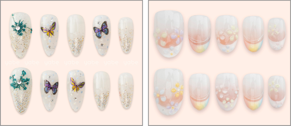 Mẫu nailbox phong cách Hàn Quốc nhẹ nhàng màu pastel